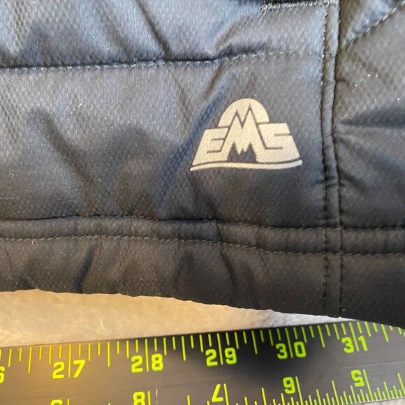 Eastern Mountain Sports Womens Puffer Jacket S Black Polyester Lightweight Insul - Picture 10 of 11